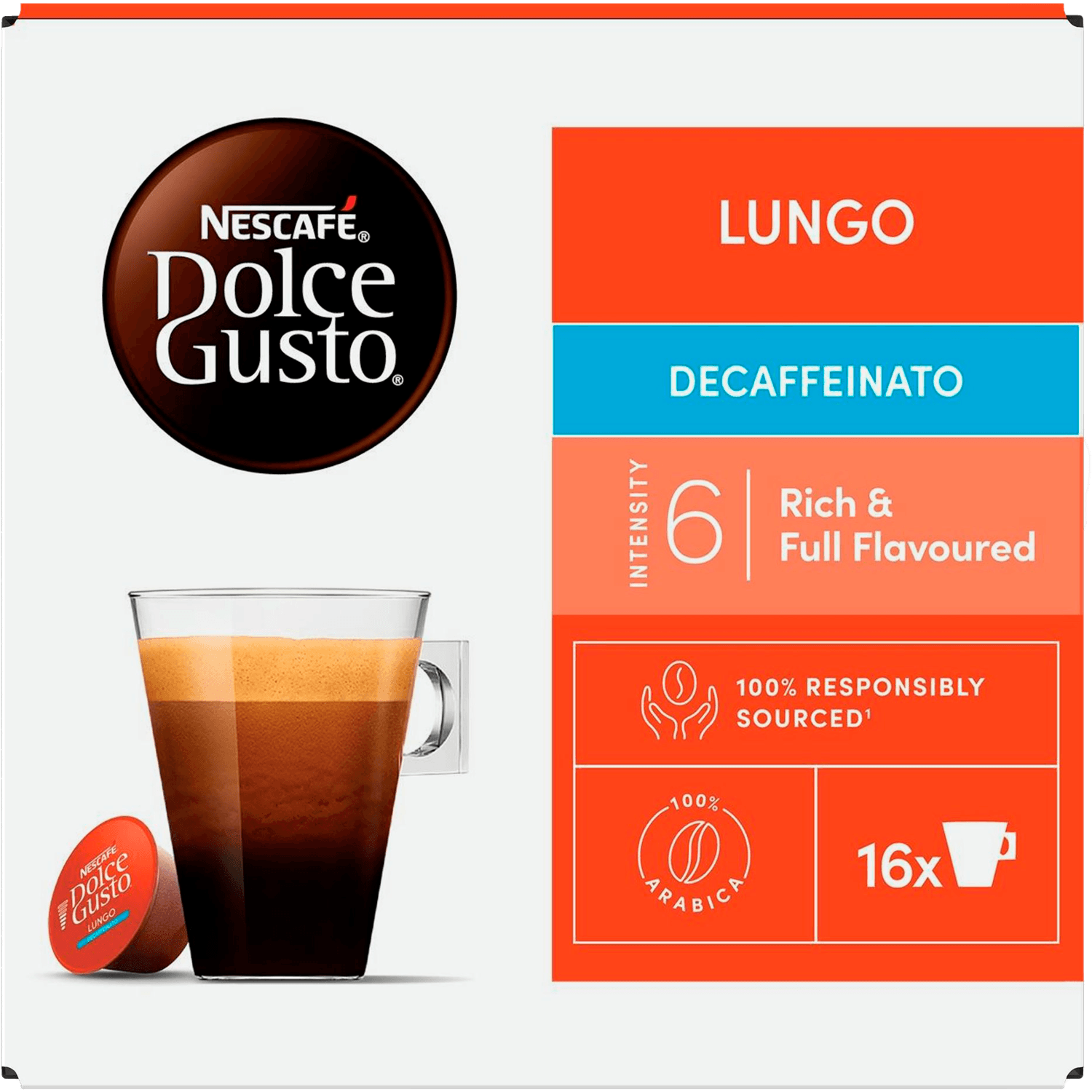 Nescafé Dolce gusto lungo décafé