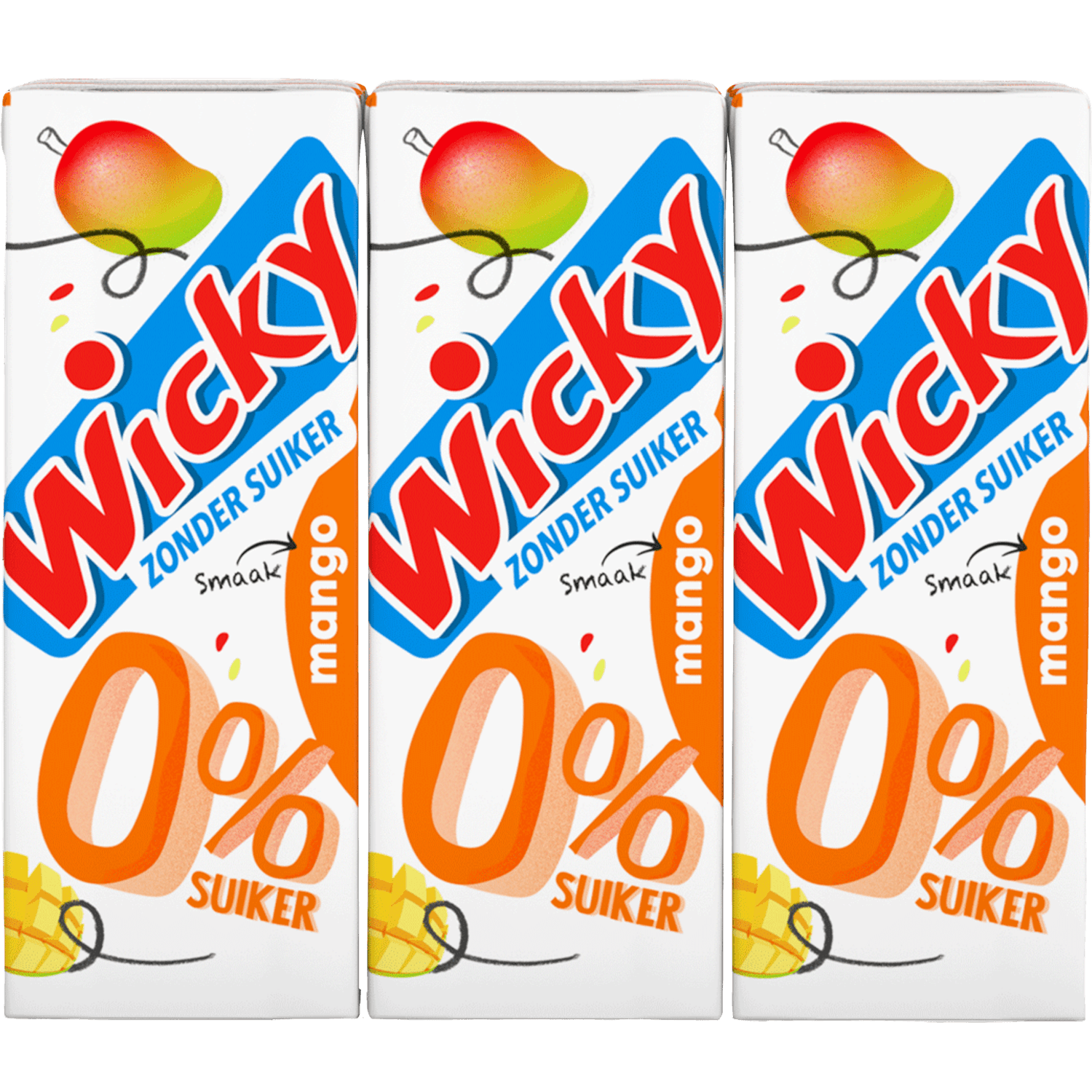 Wicky Mango 0% 6x20 cl