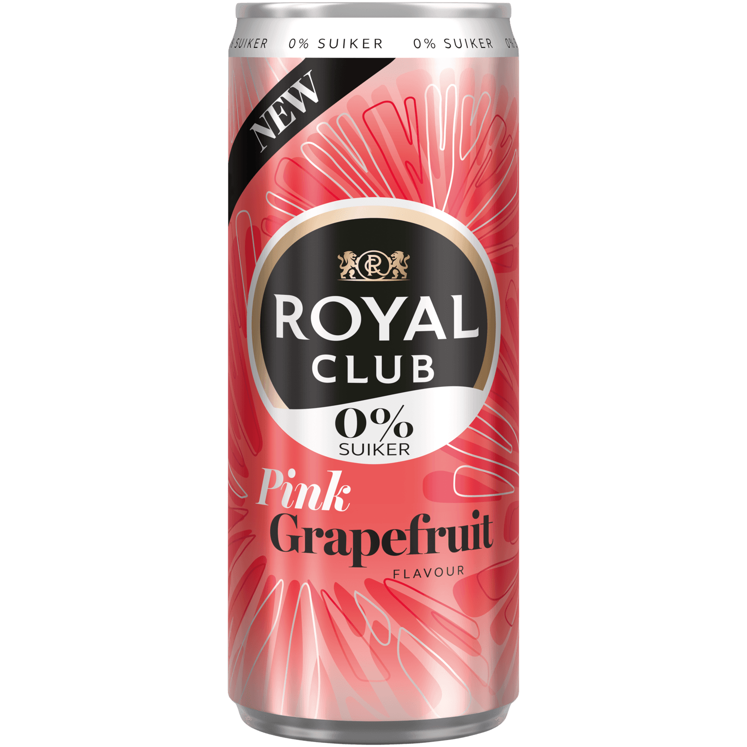 Royal Club Pink grapefruit 0% los blik