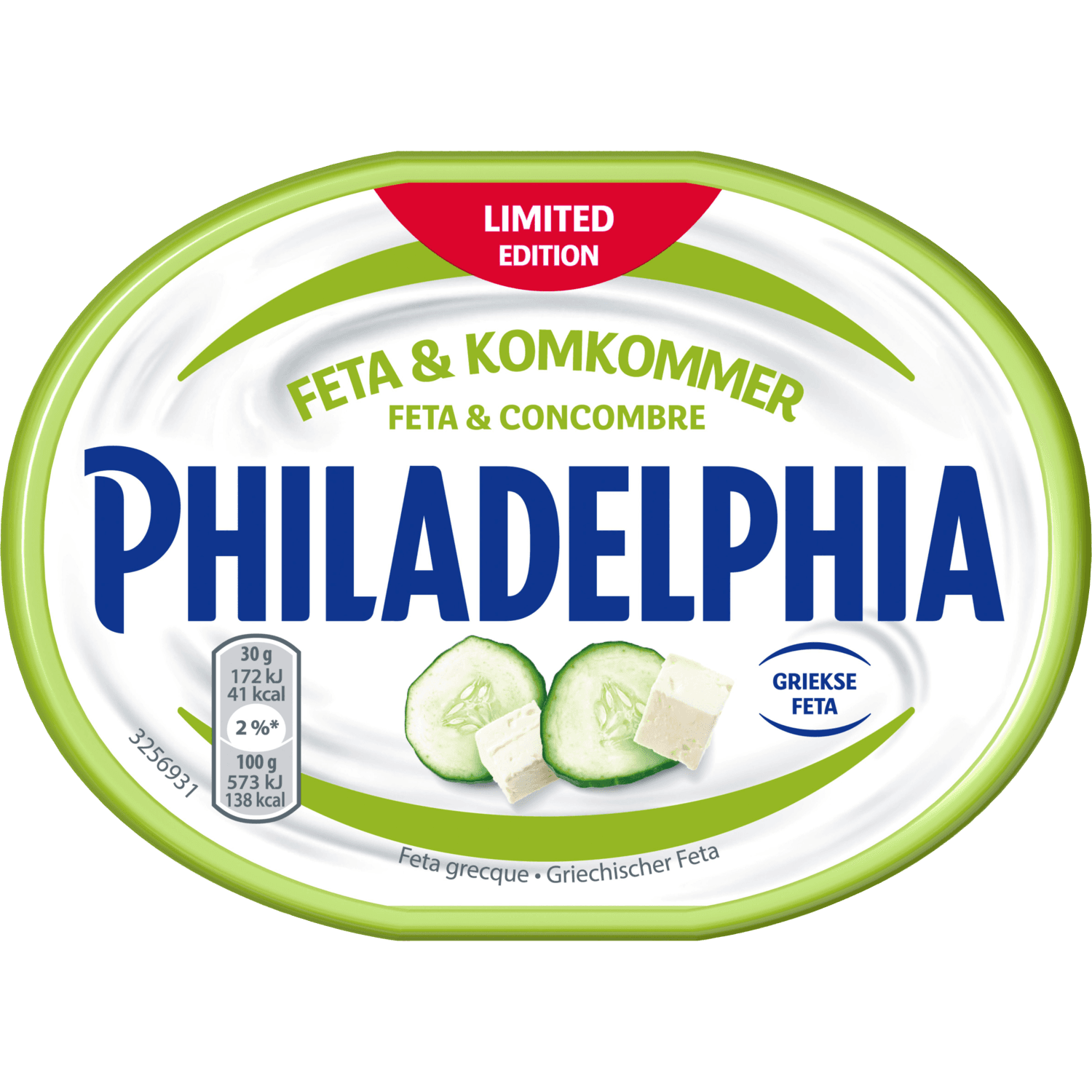Philadelphia Roomkaas feta & komkommer