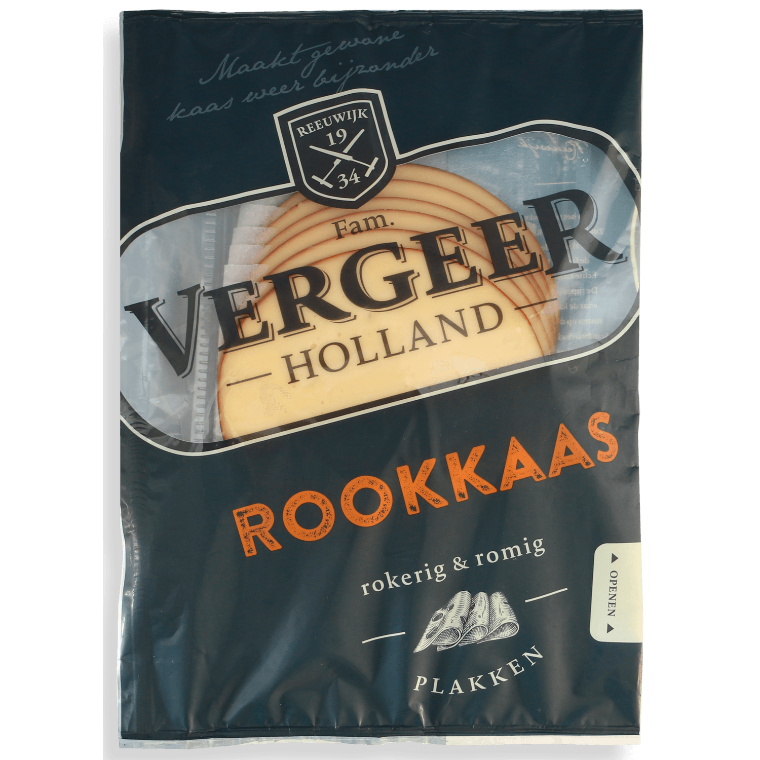 Vergeer Rookkaas plakken