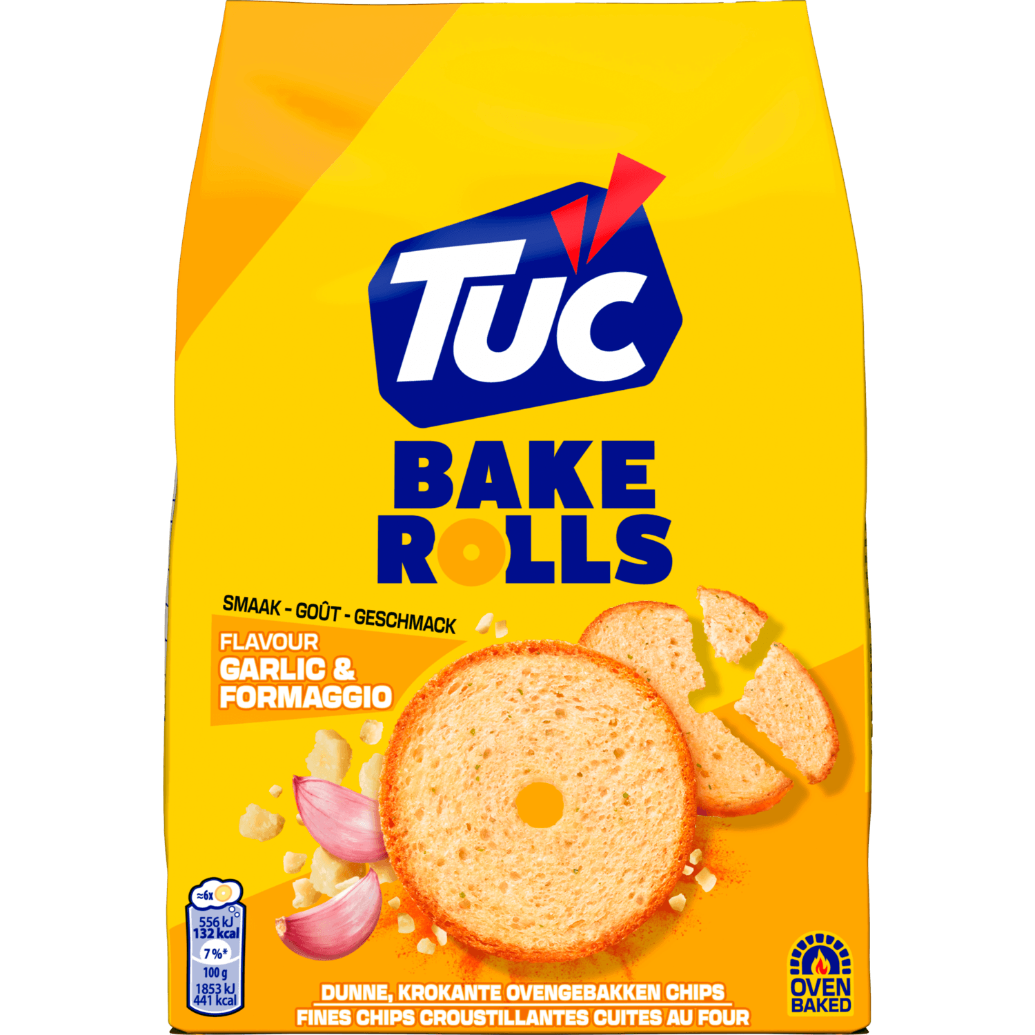 Lu Tuc bakerolls garlic-formaggio