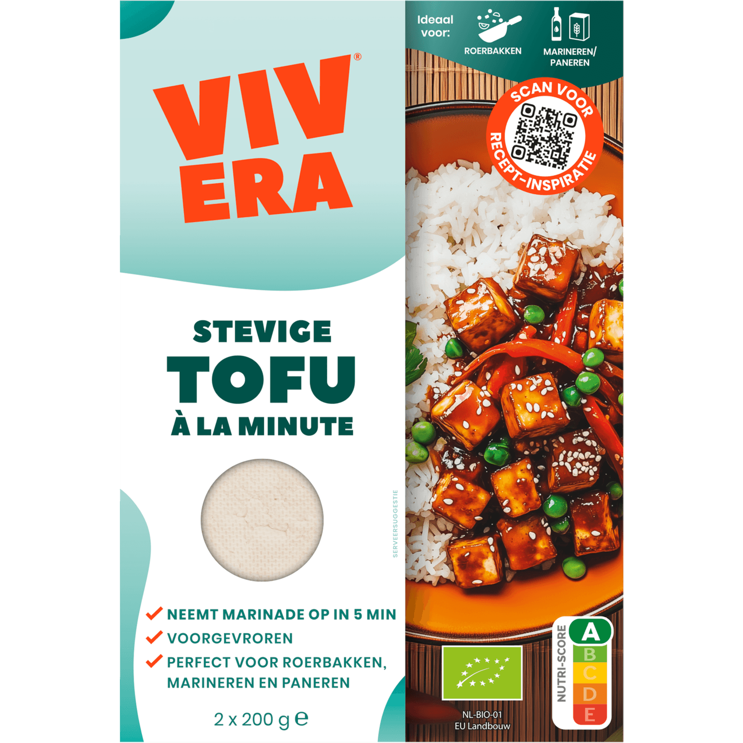 Vivera bio tofu stevig 2st