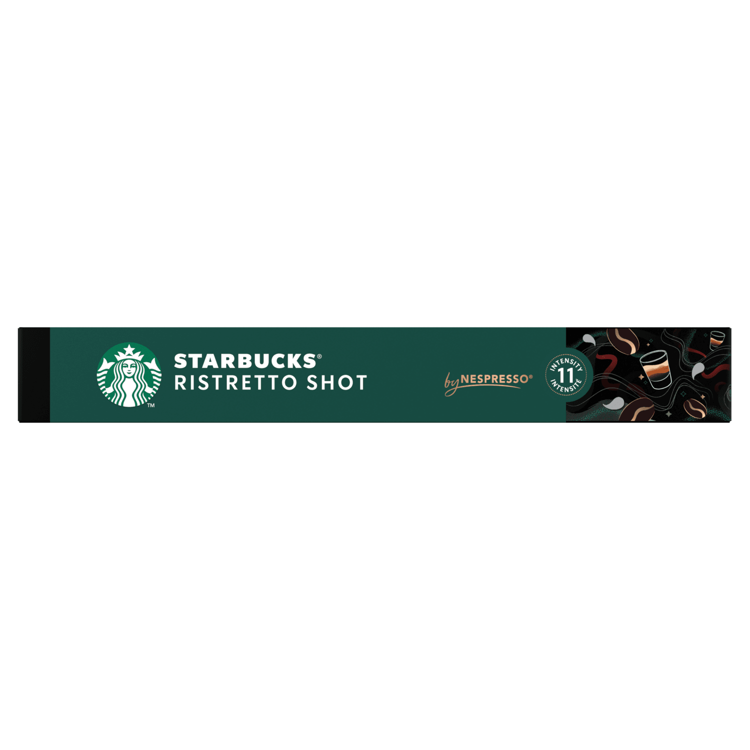 Starbucks Koffiecups ristretto sterkte 11