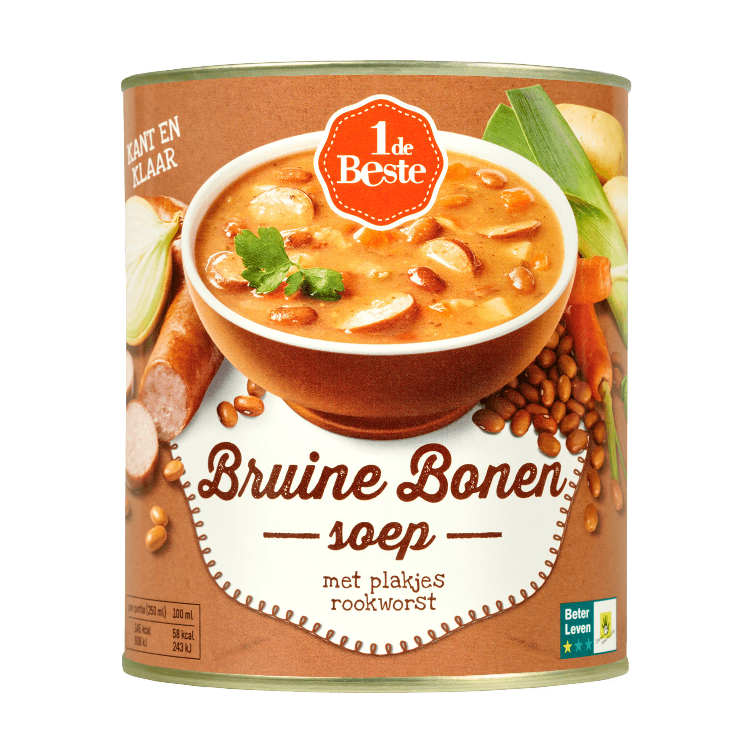 1 De Beste Bonensoep
