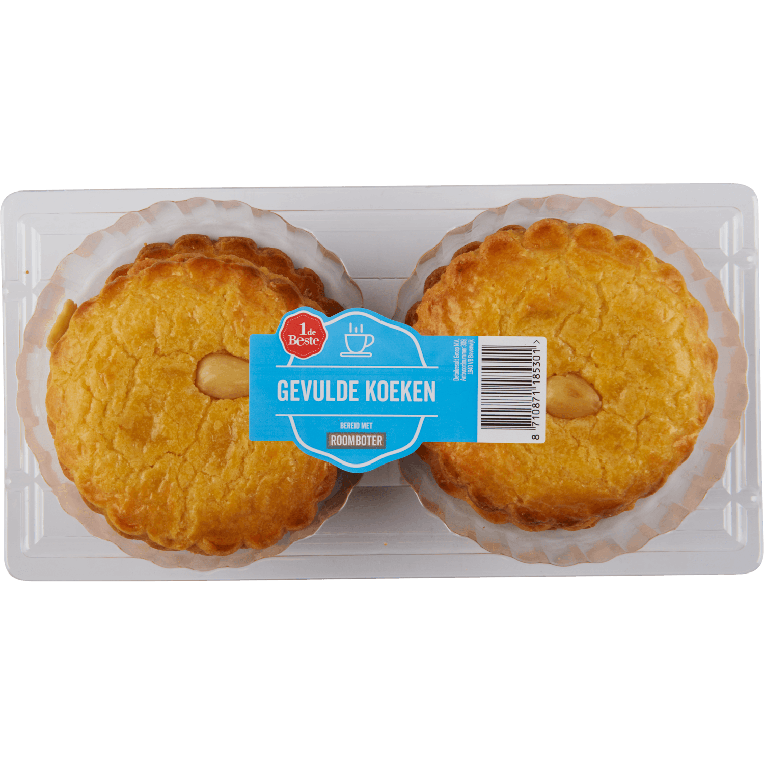 1 De Beste Gevulde koeken roomboter