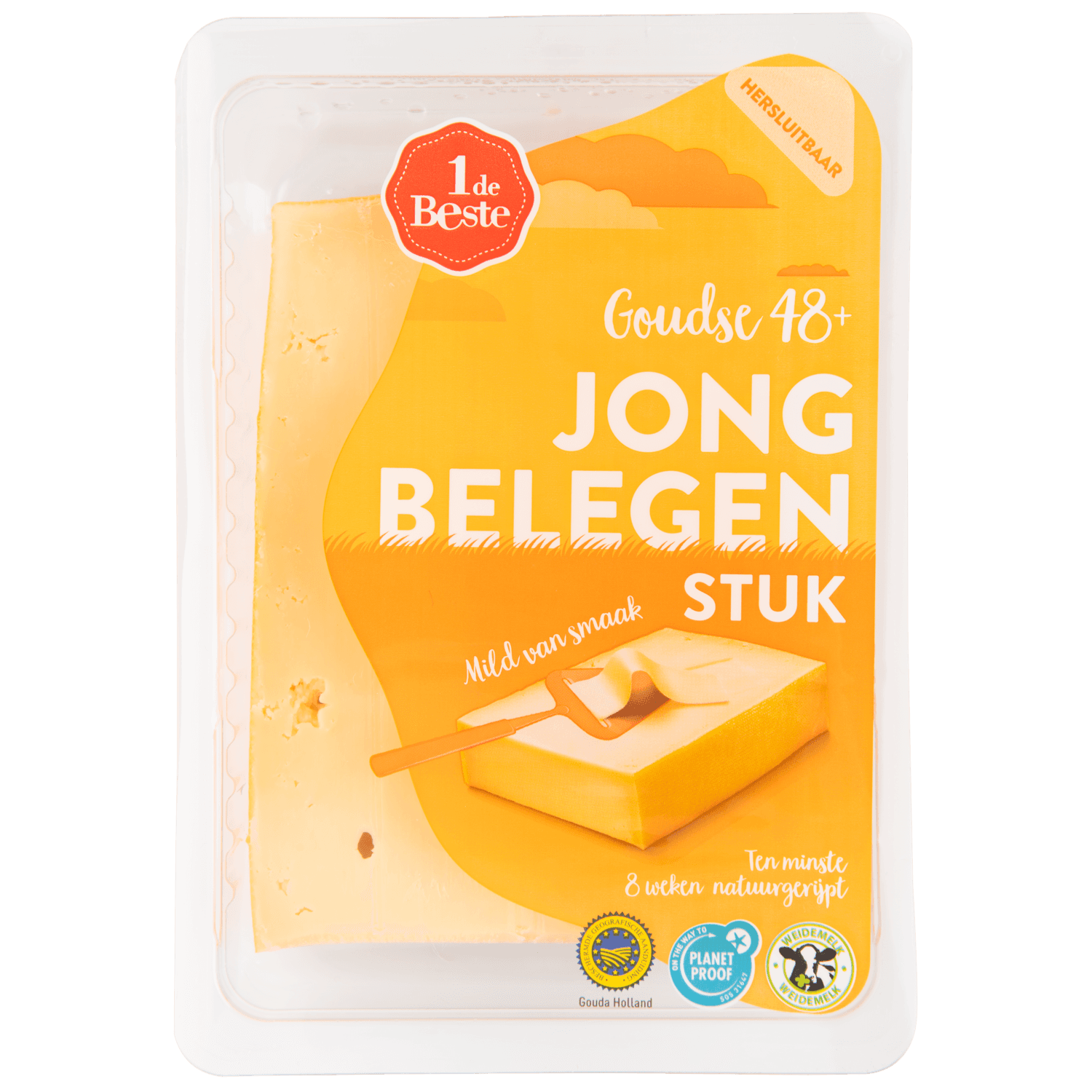 1 De Beste Jong belegen kaas 48+ stuk