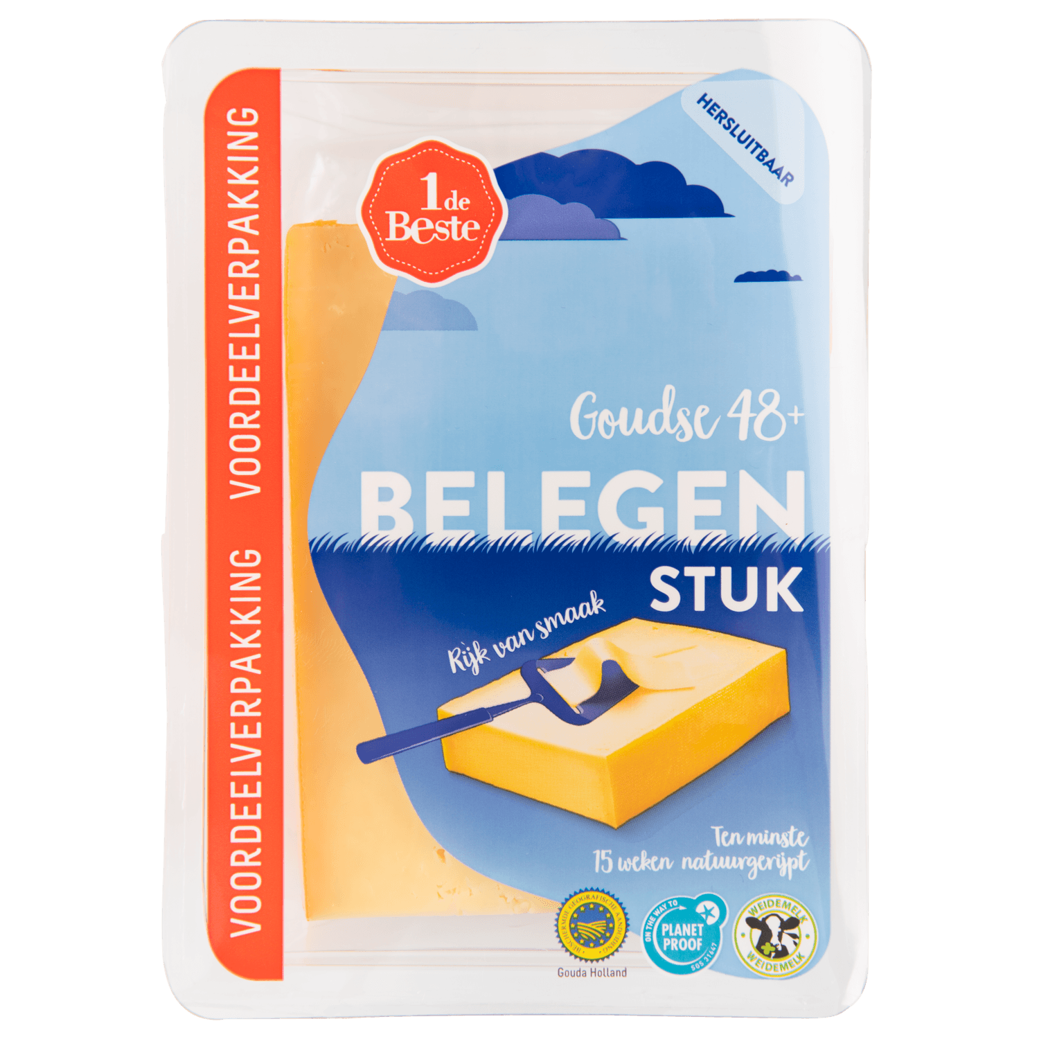 1 De Beste Belegen kaas 48+ stuk