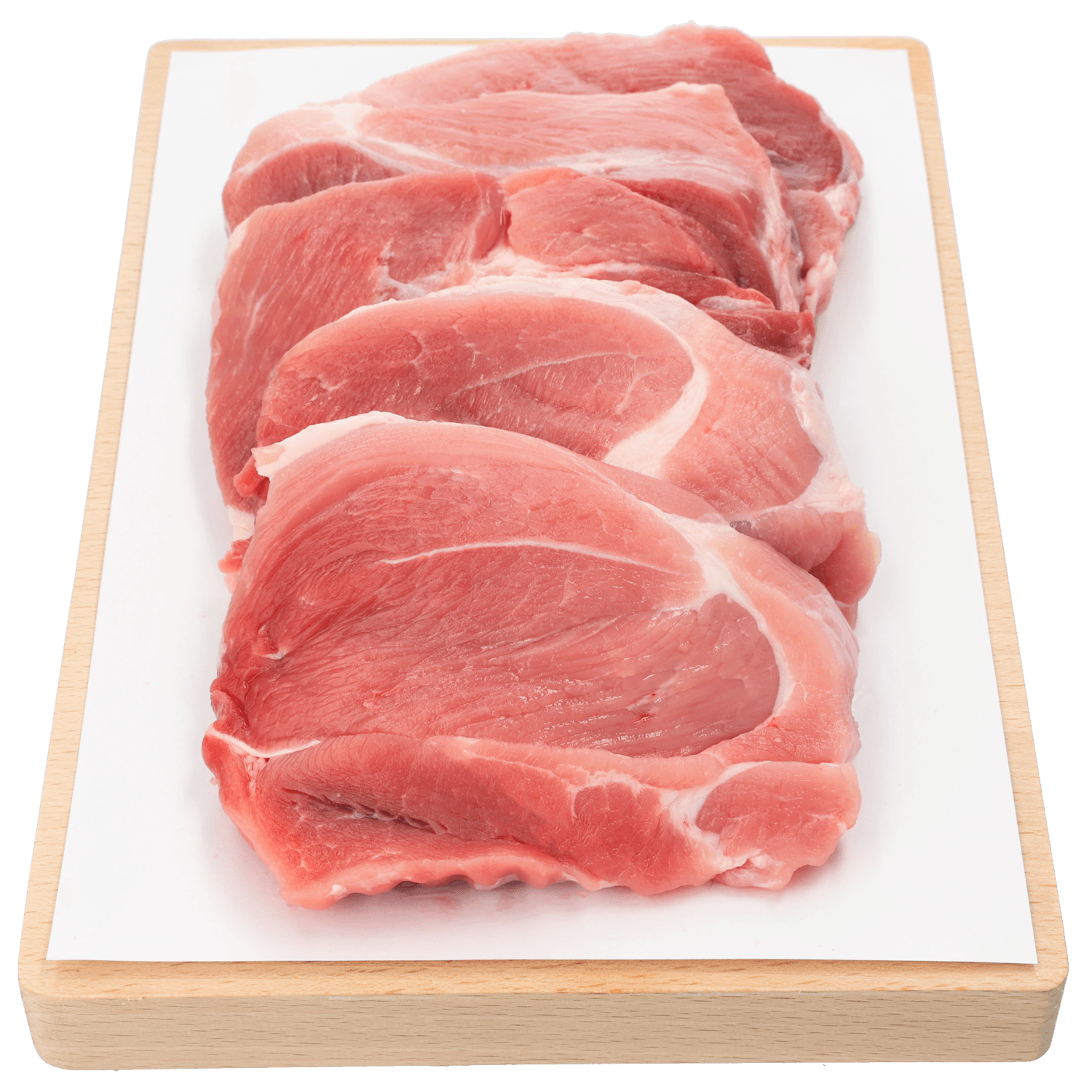 Vleeschmeesters Varkenslappen mager 5 st.