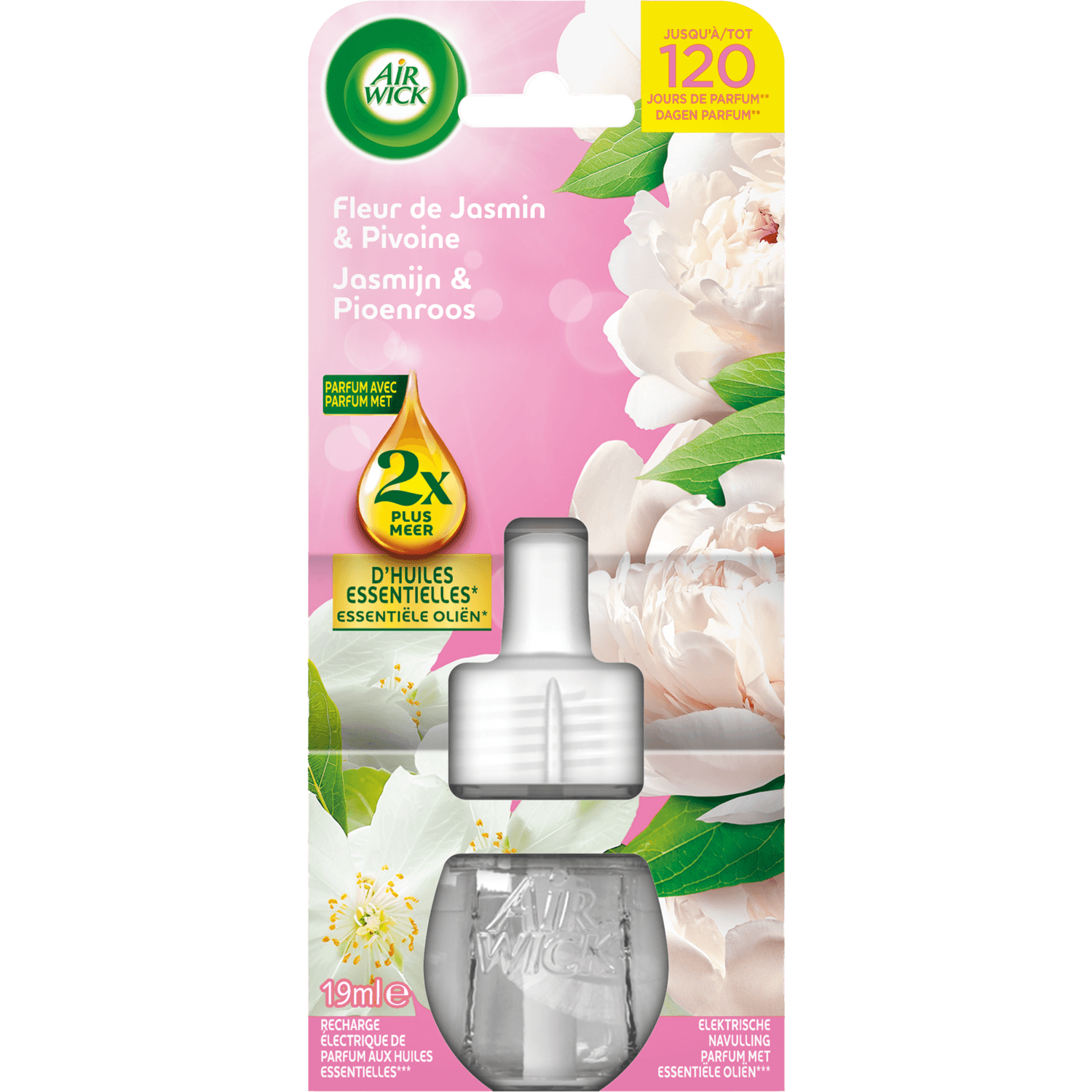 Airwick Electrical navulling jasmijn pioenroos