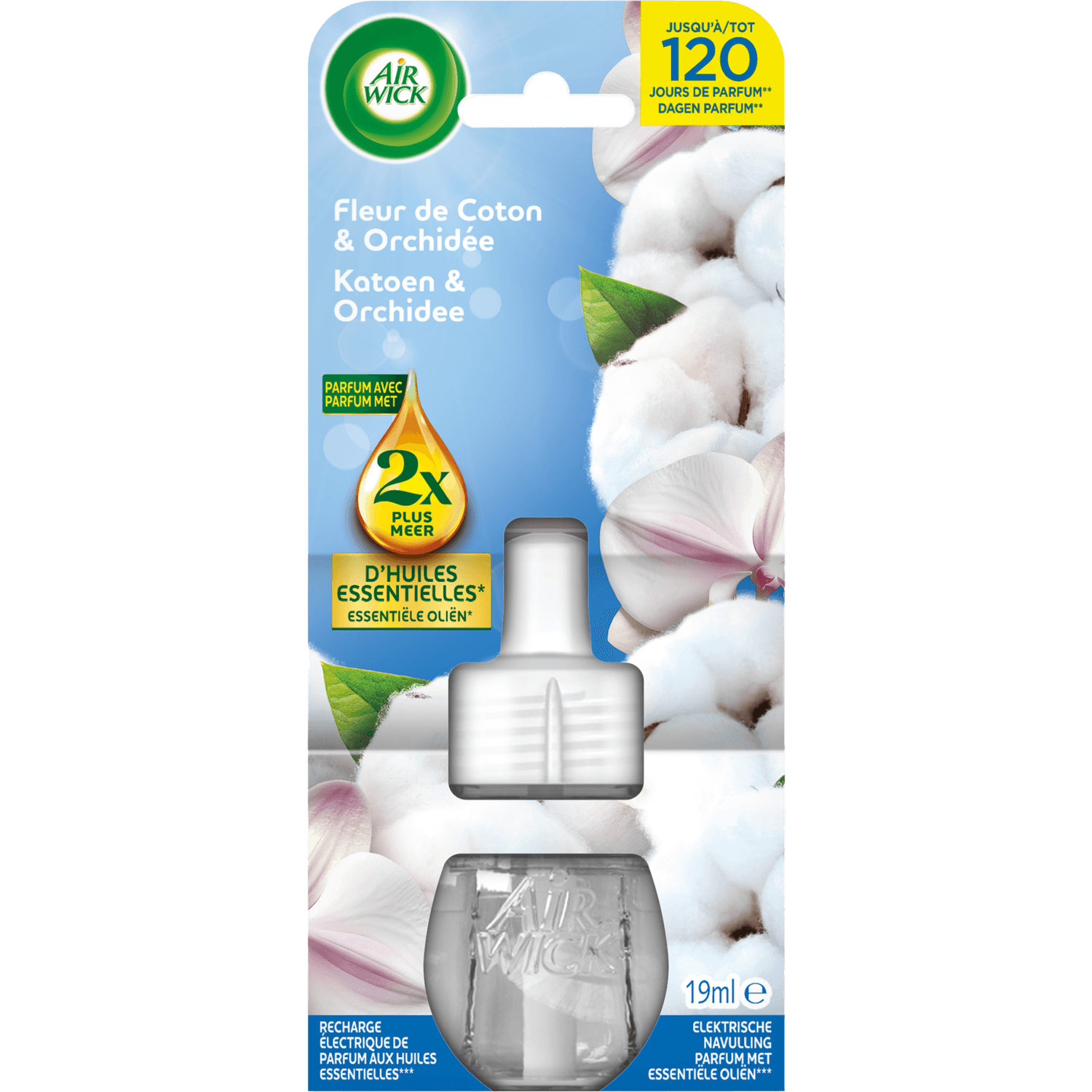 Airwick Electrical navulling katoen orchidee