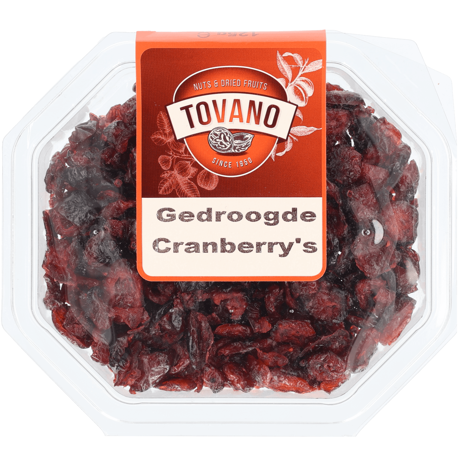 Gedroogde cranberries