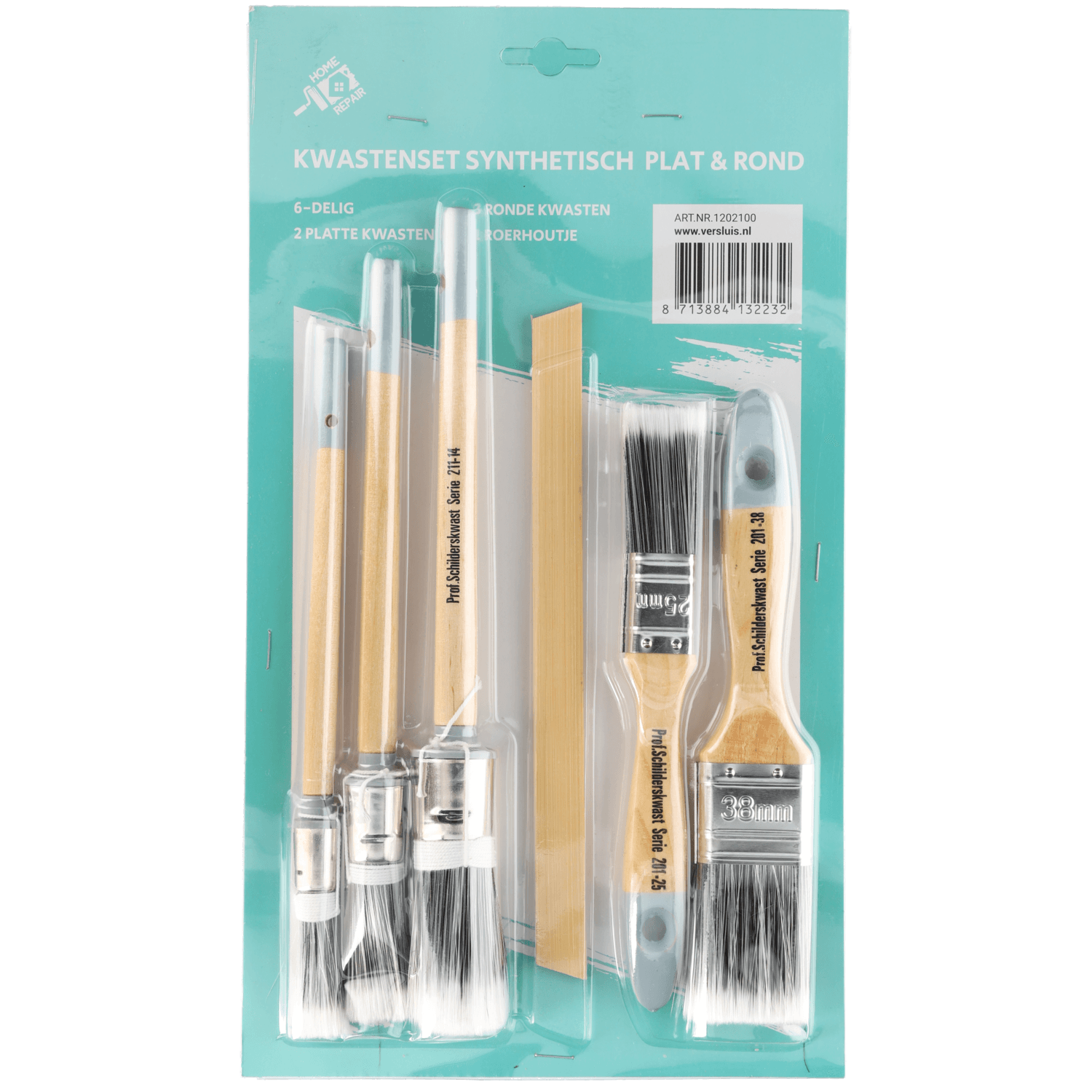 Kwastenset synthestisch