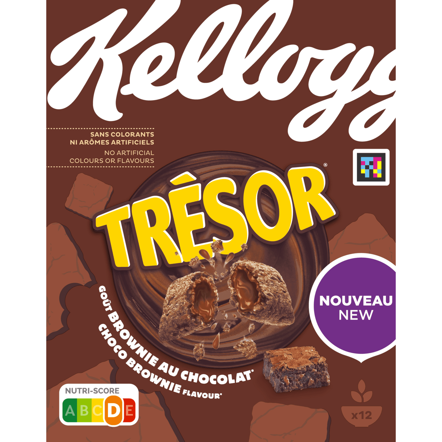 Kelloggs Tresor chocolate brownie
