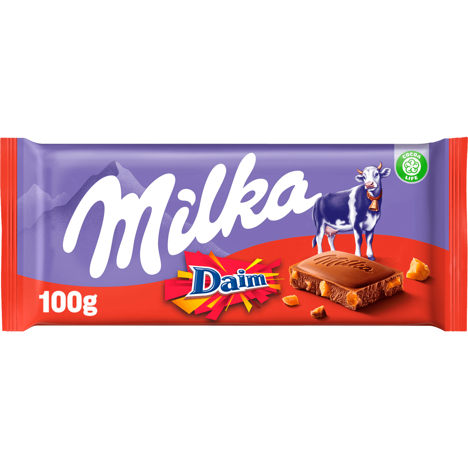 Milka Chocoladereep daim
