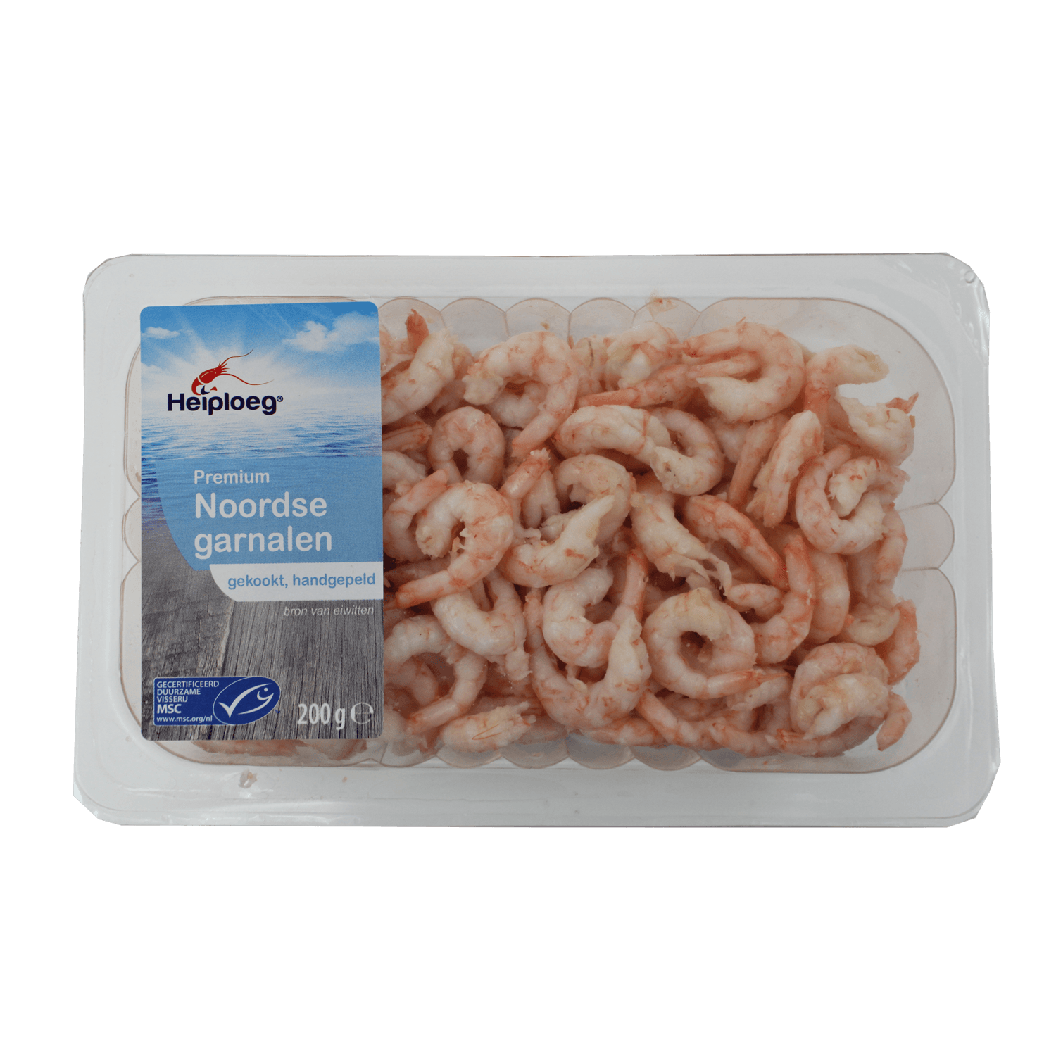 Heiploeg Noordse garnalen