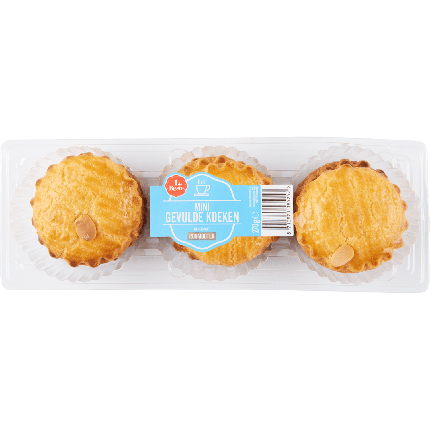 1 De Beste Mini gevulde koek roomboter