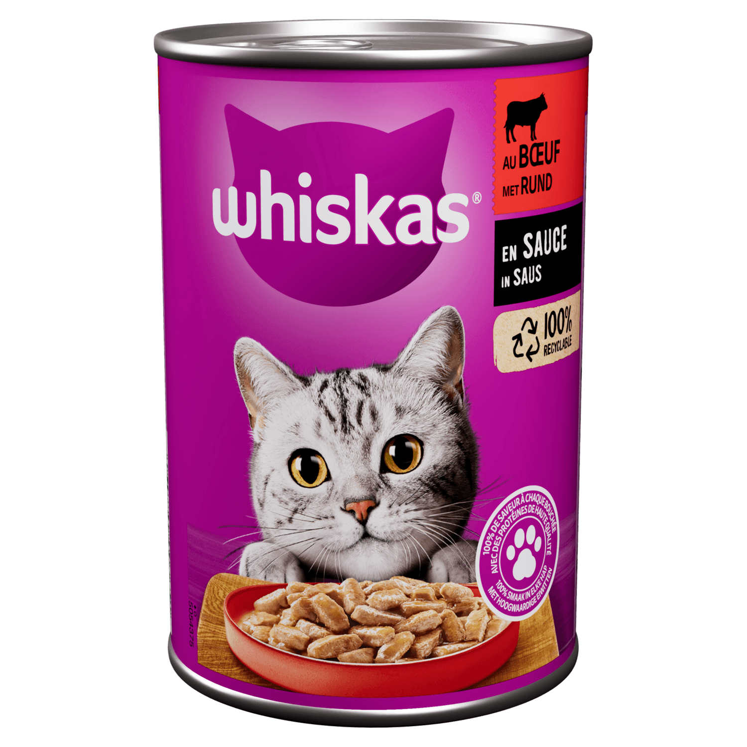 Whiskas Saus rundvlees