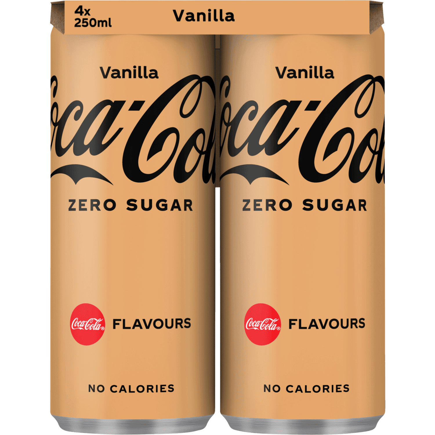 Coca-Cola Zero vanilla 4x25cl