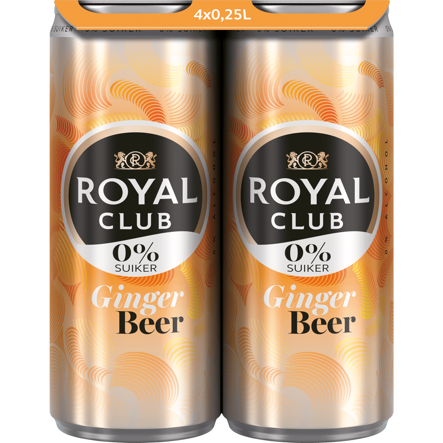 Royal Club Ginger beer 0% 4x 25cl