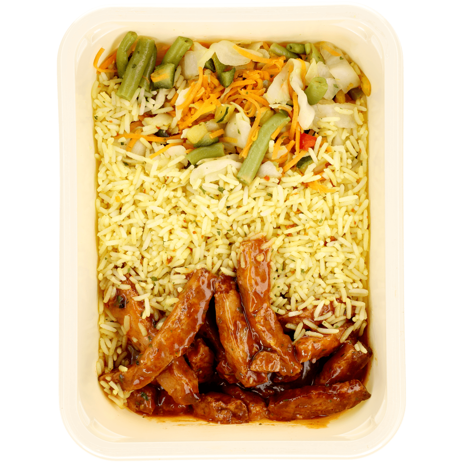 Mealmasters Babi reepjes sesamsaus en kruidenrijst