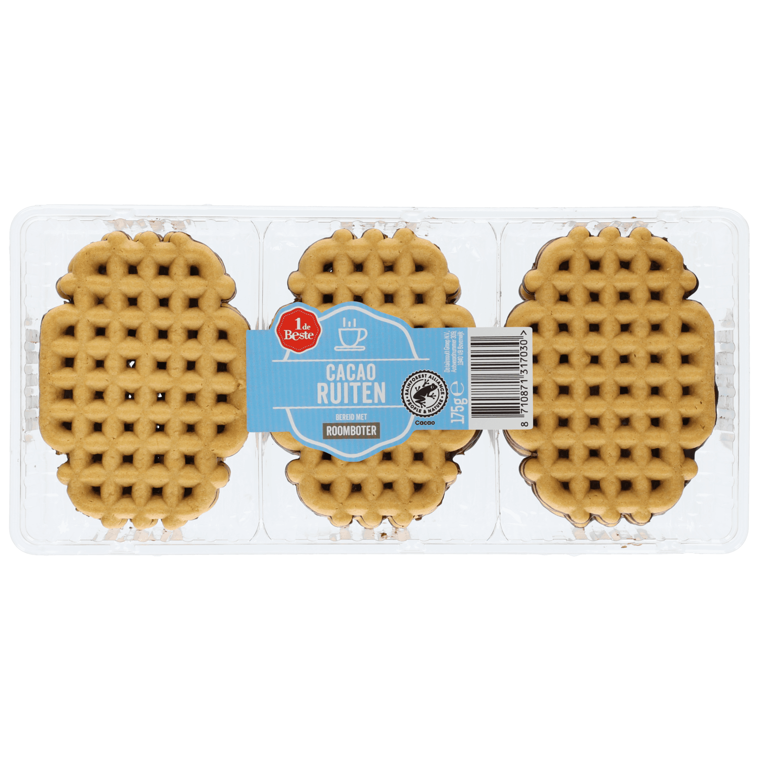 1 De Beste cacao ruiten