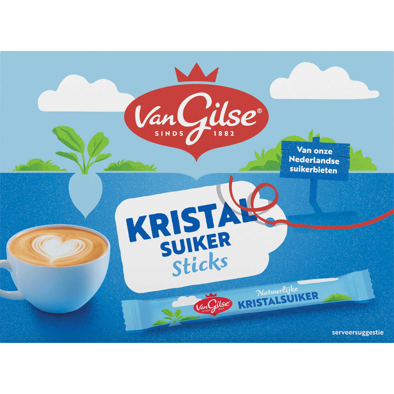 Van Gilse Suikersticks 50 stuks
