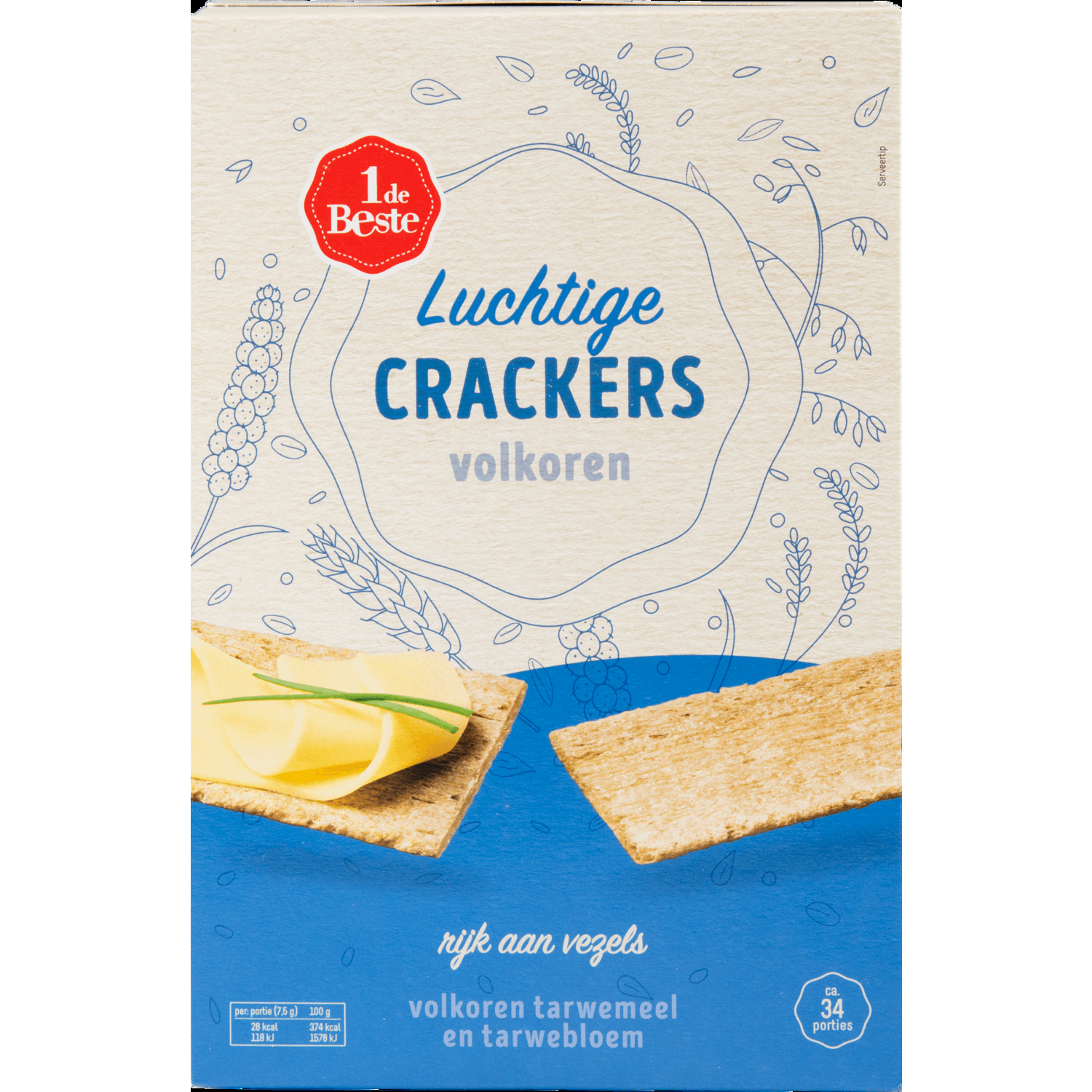 1 De Beste Luchtige crackers volkoren
