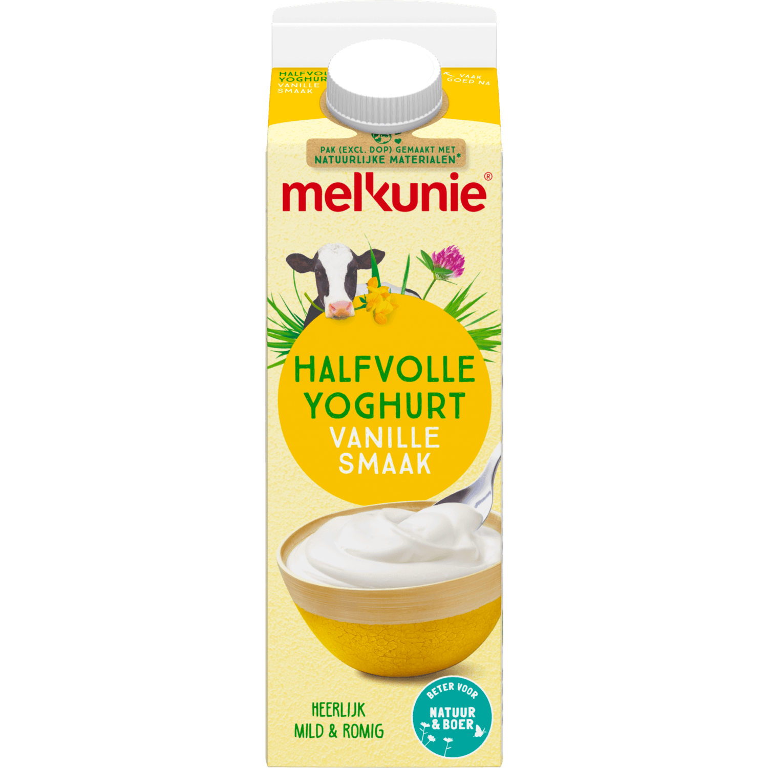 Melkunie Halfvolle vanille yoghurt