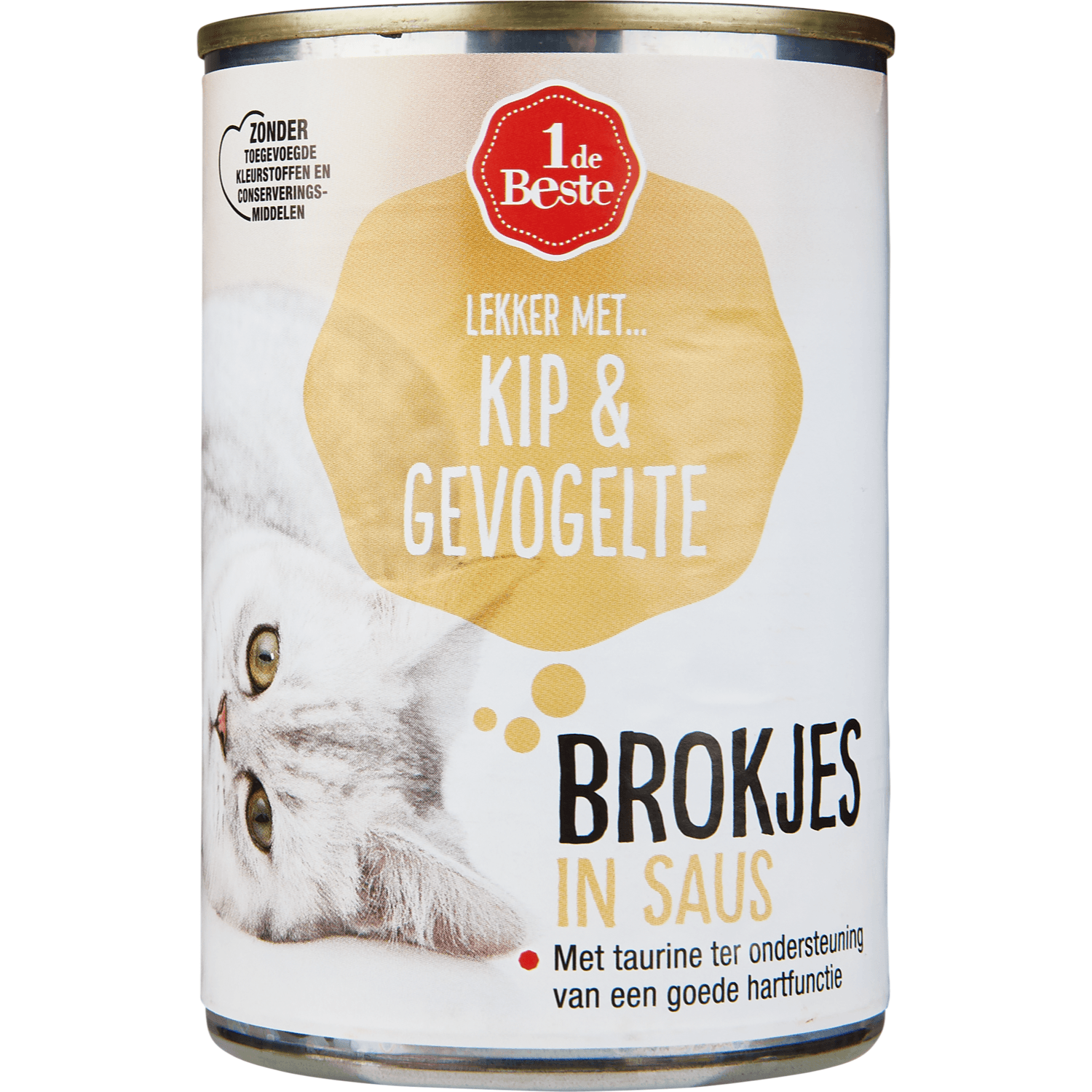 1 De Beste Kattenvoer kip-gevogelte in saus