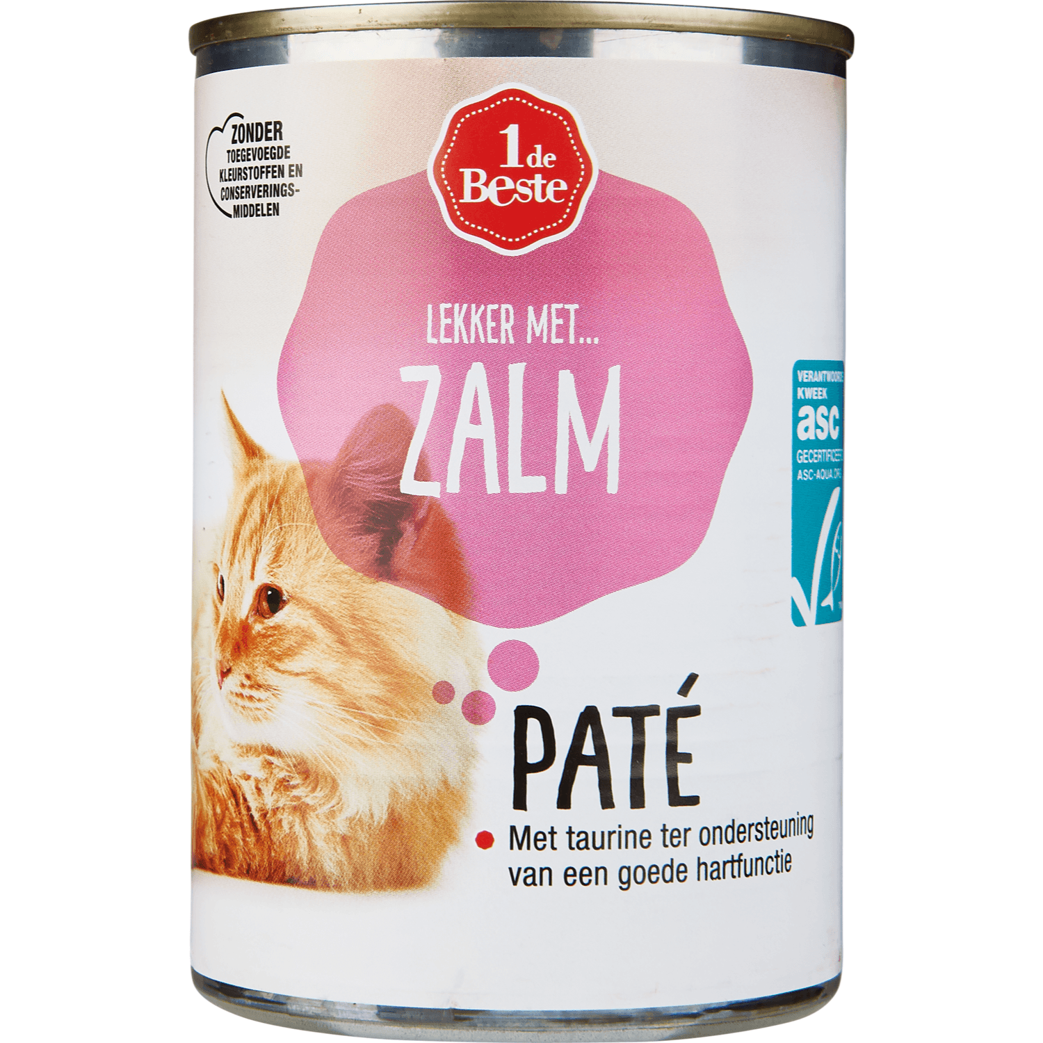 1 De Beste Kattenvoer paté zalm