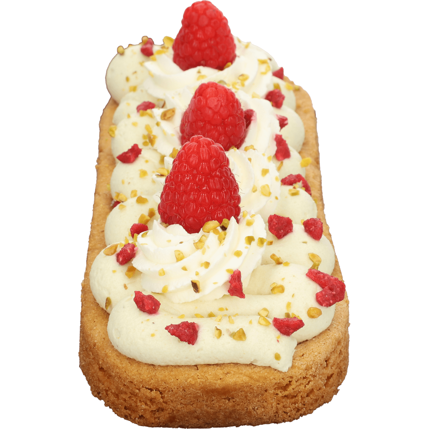 Pistache frambozen slof