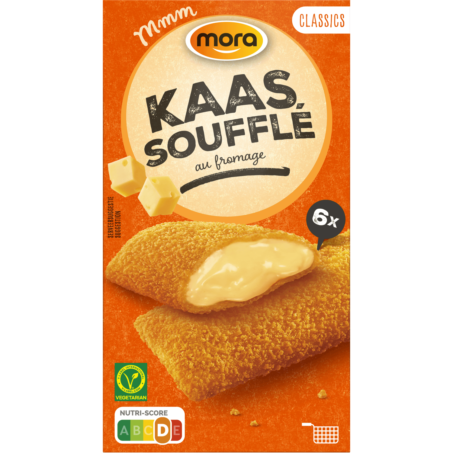 Mora Kaassouffles 6 stuks