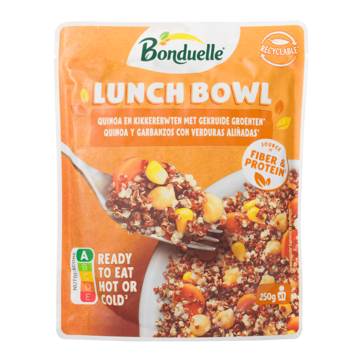 Bonduelle Lunch bowl kikkererwten quinoa