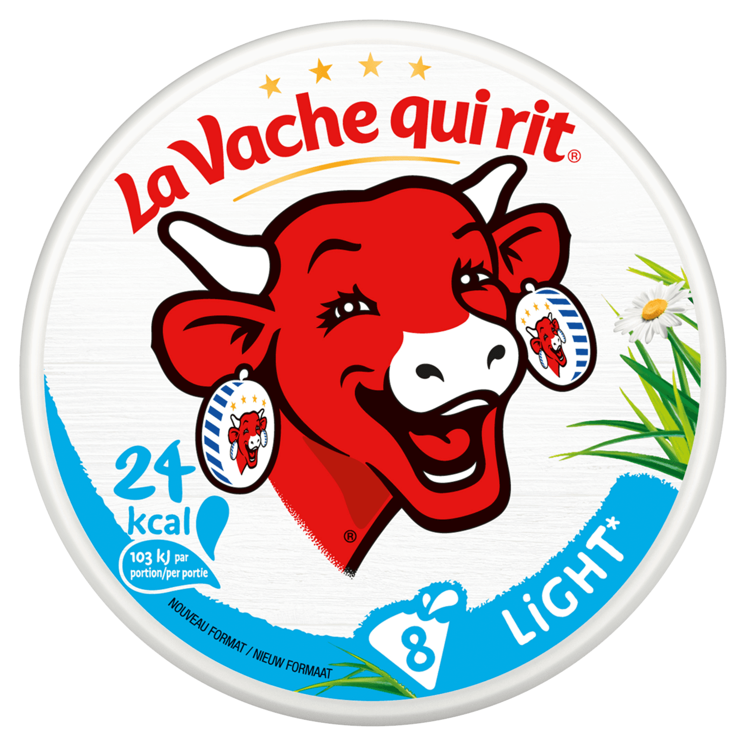 La Vache Qui Rit Smeerkaaspuntjes light 8 stuks