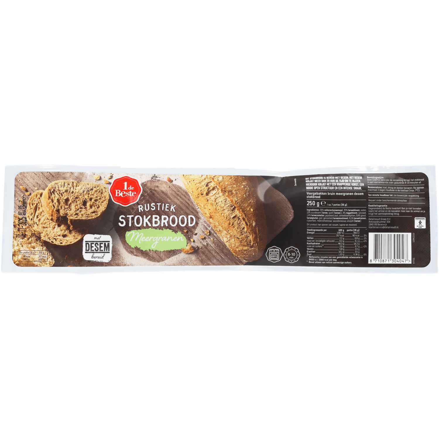 1 De Beste Stokbrood rustiek meergranen