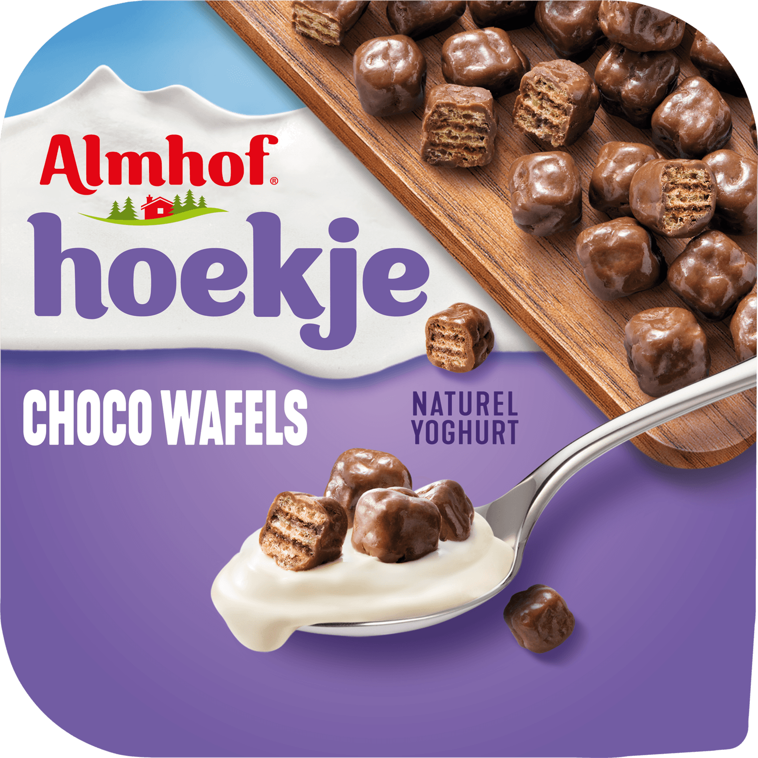 Almhof Hoekje choco wafels