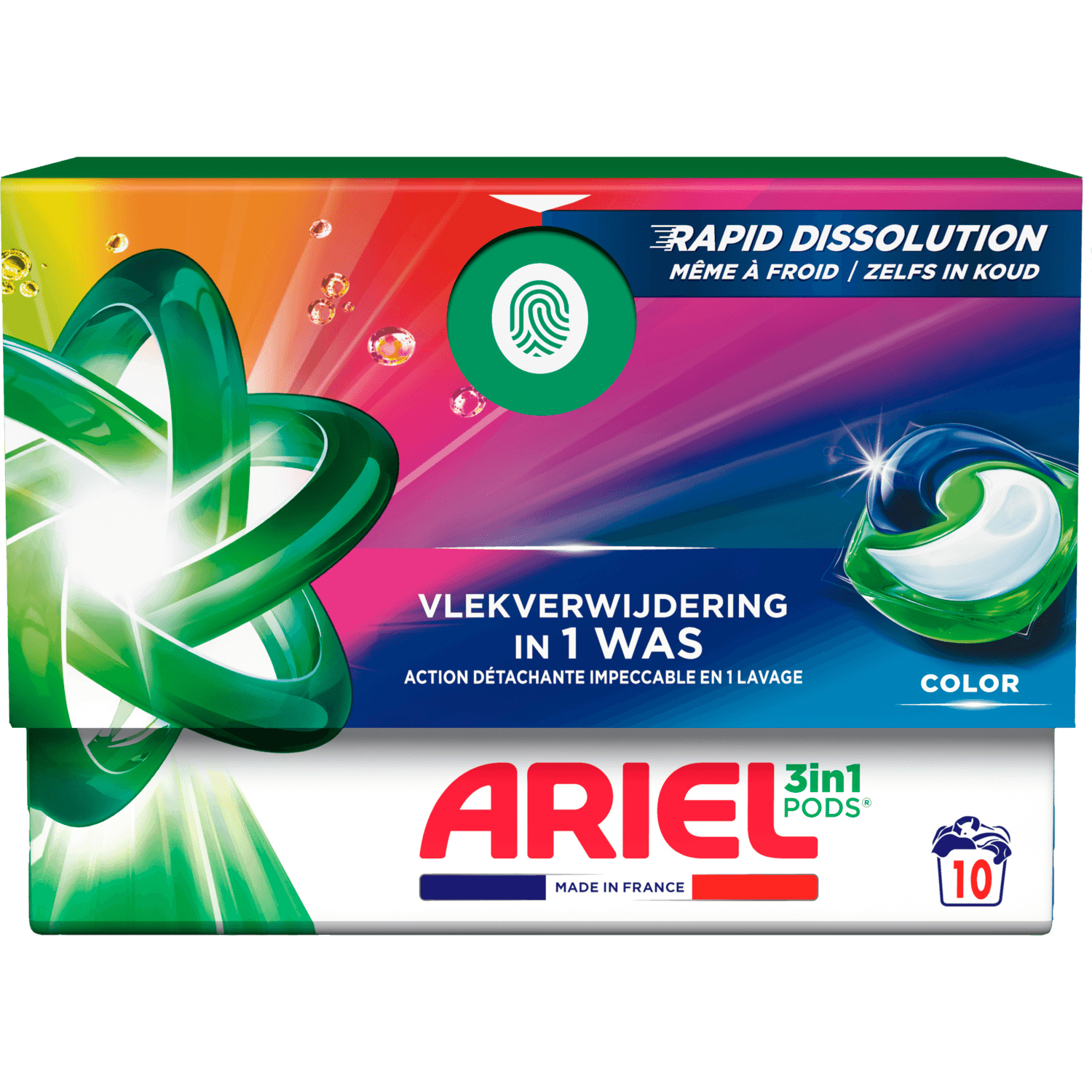 Ariel Vloeibaar wasmiddel pods 3-in-1 color