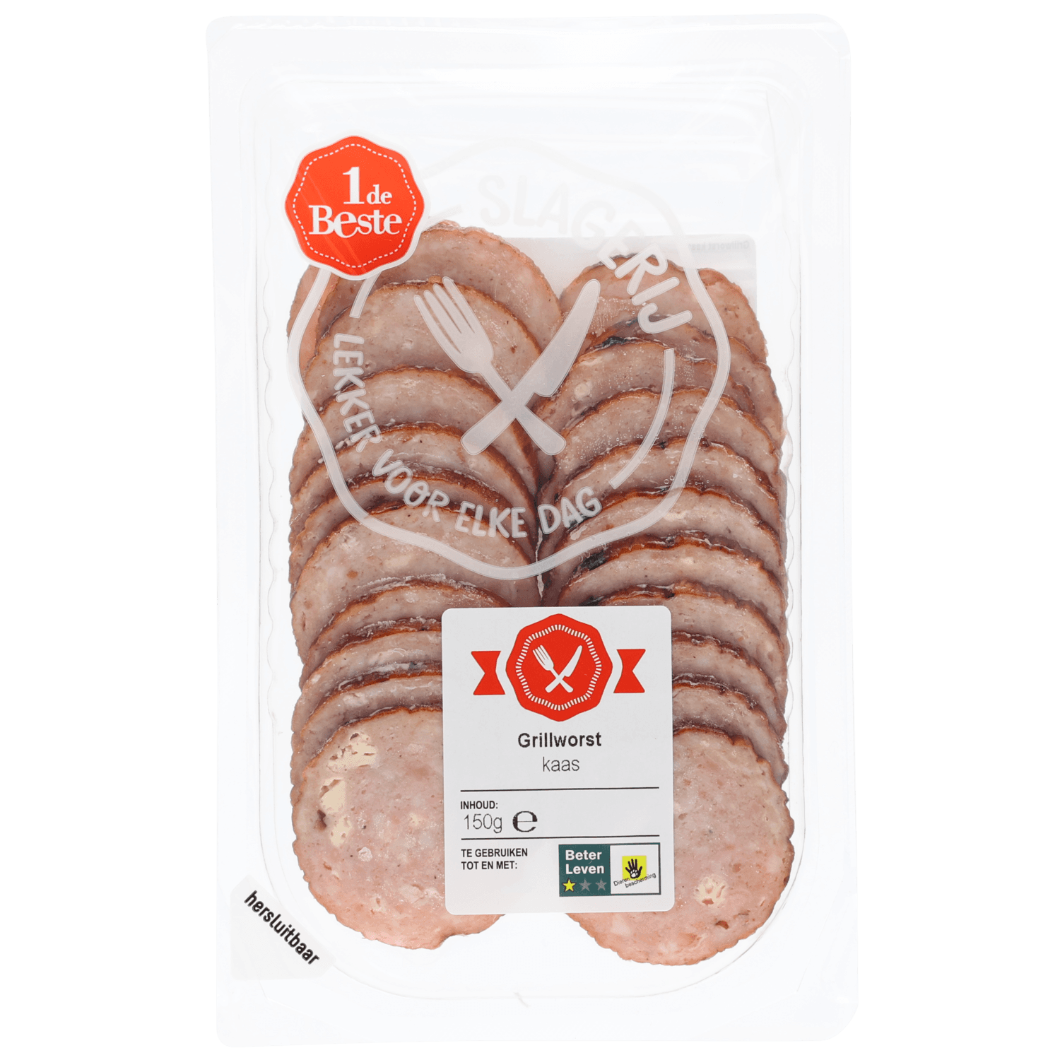 1 De Beste Grillworst kaas