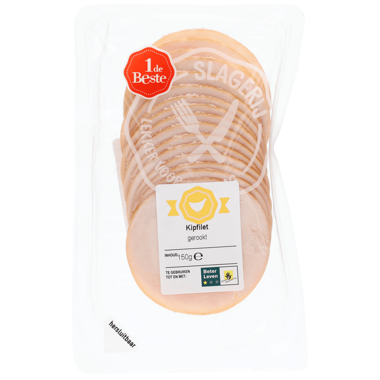 1 De Beste Kipfilet gerookt