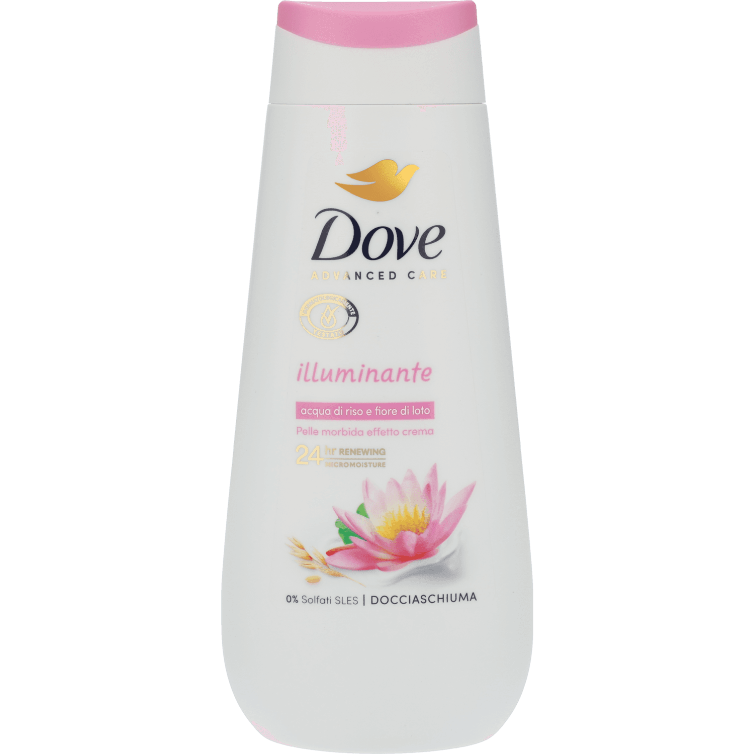 Dove Douchegel lotus flower