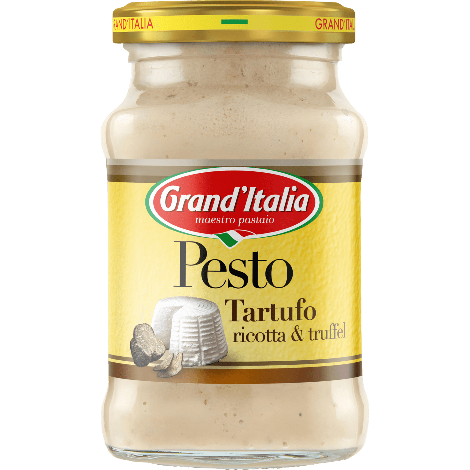 Grand'Italia Pesto truffel en ricotta