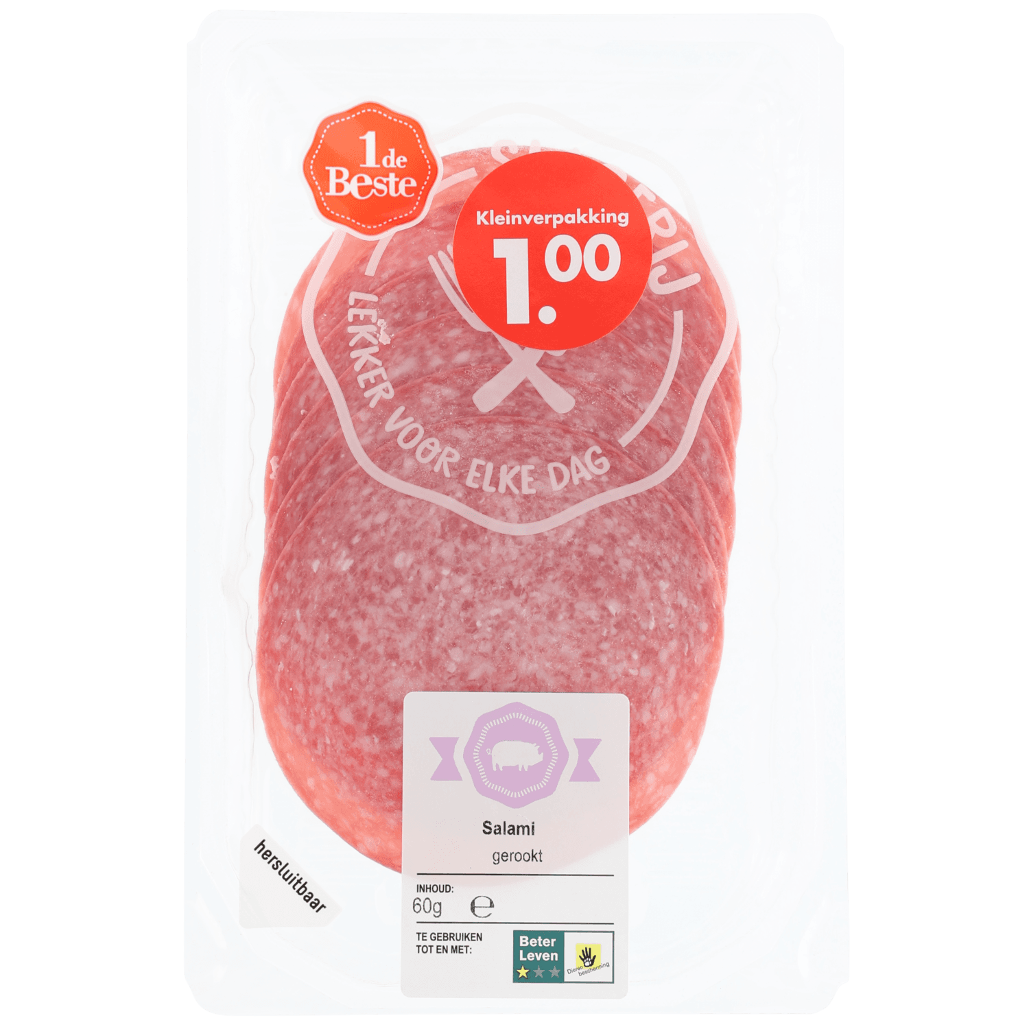 1 De Beste Salami gerookt