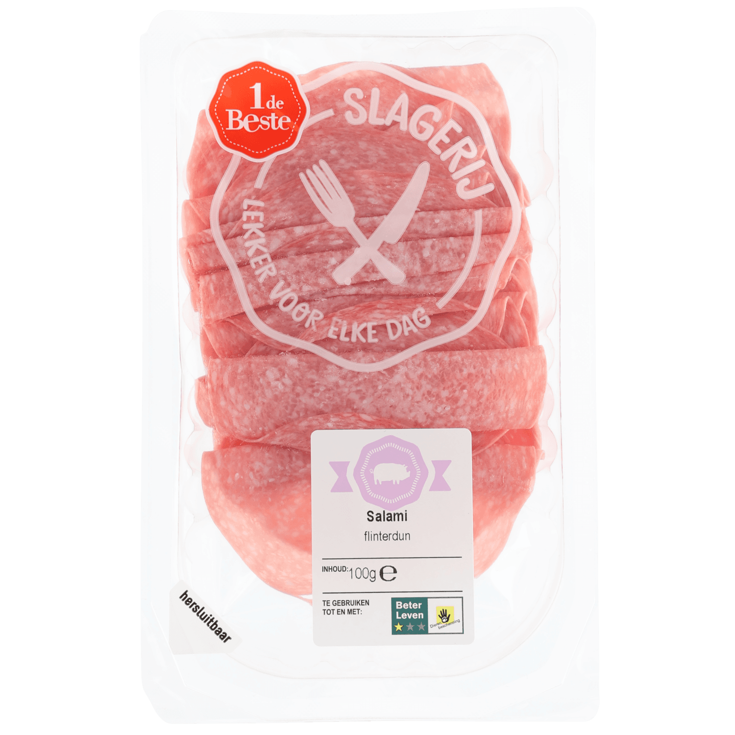 1 De Beste Salami flinterdun