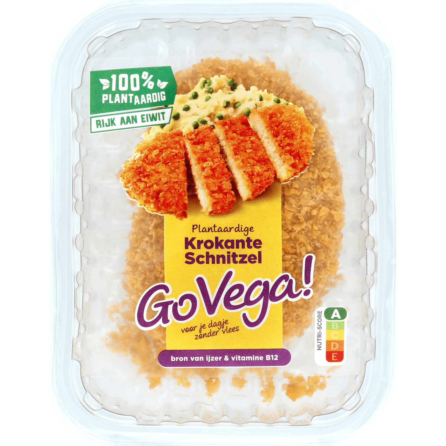 Go Vega Krokante kipsnitzel 2 stuks