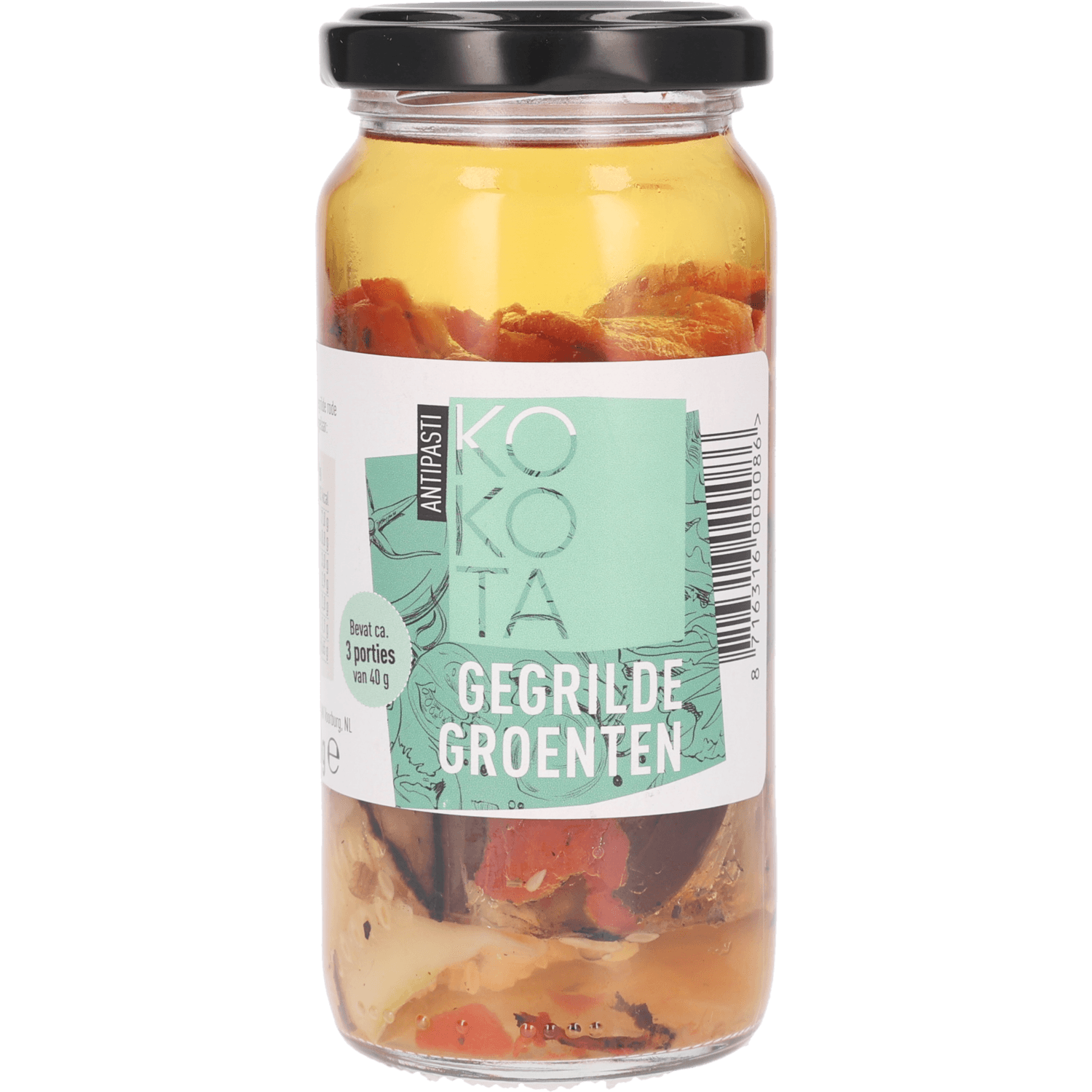 Kokota Gegrilde groenten