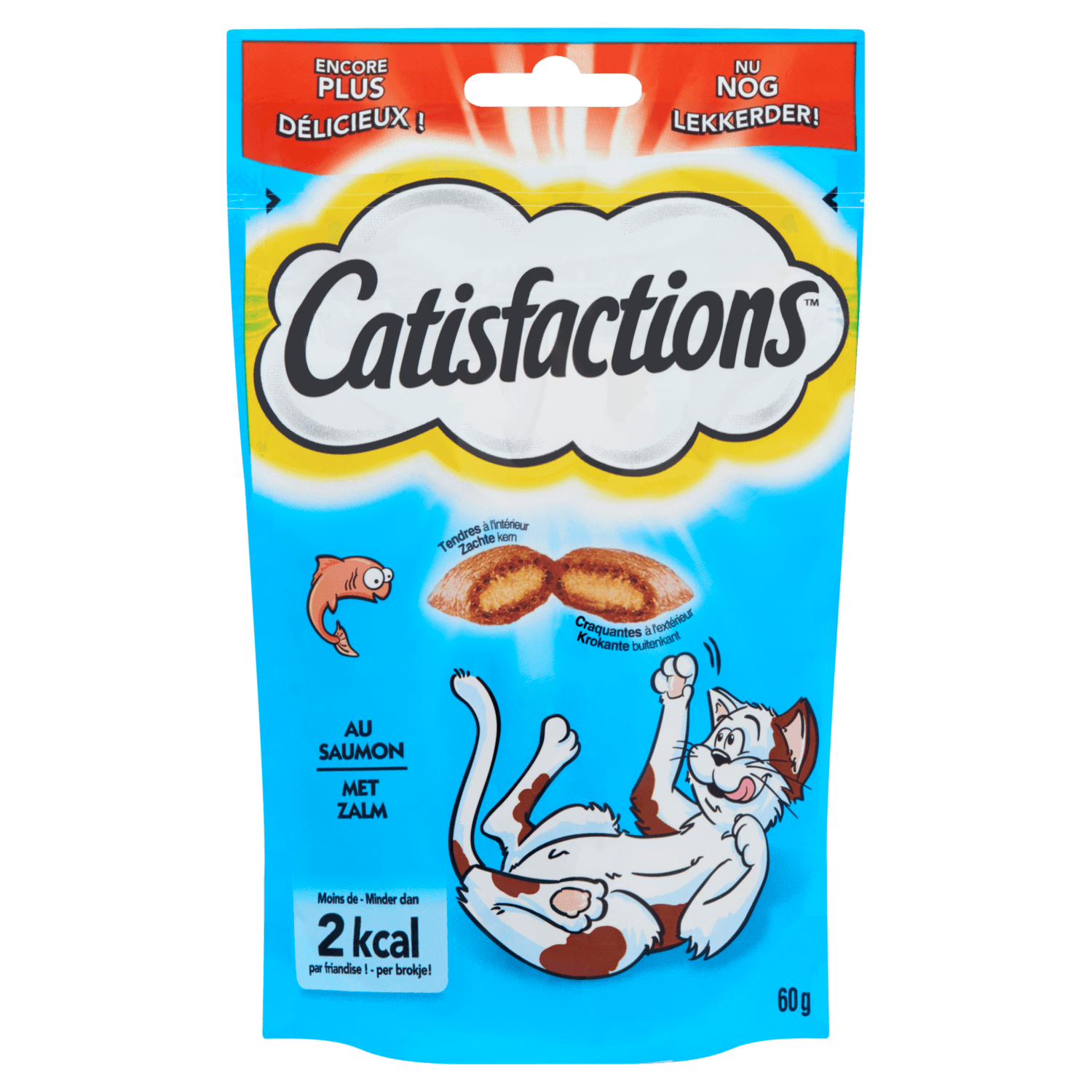Catisfactions Kattensnoepjes met zalm