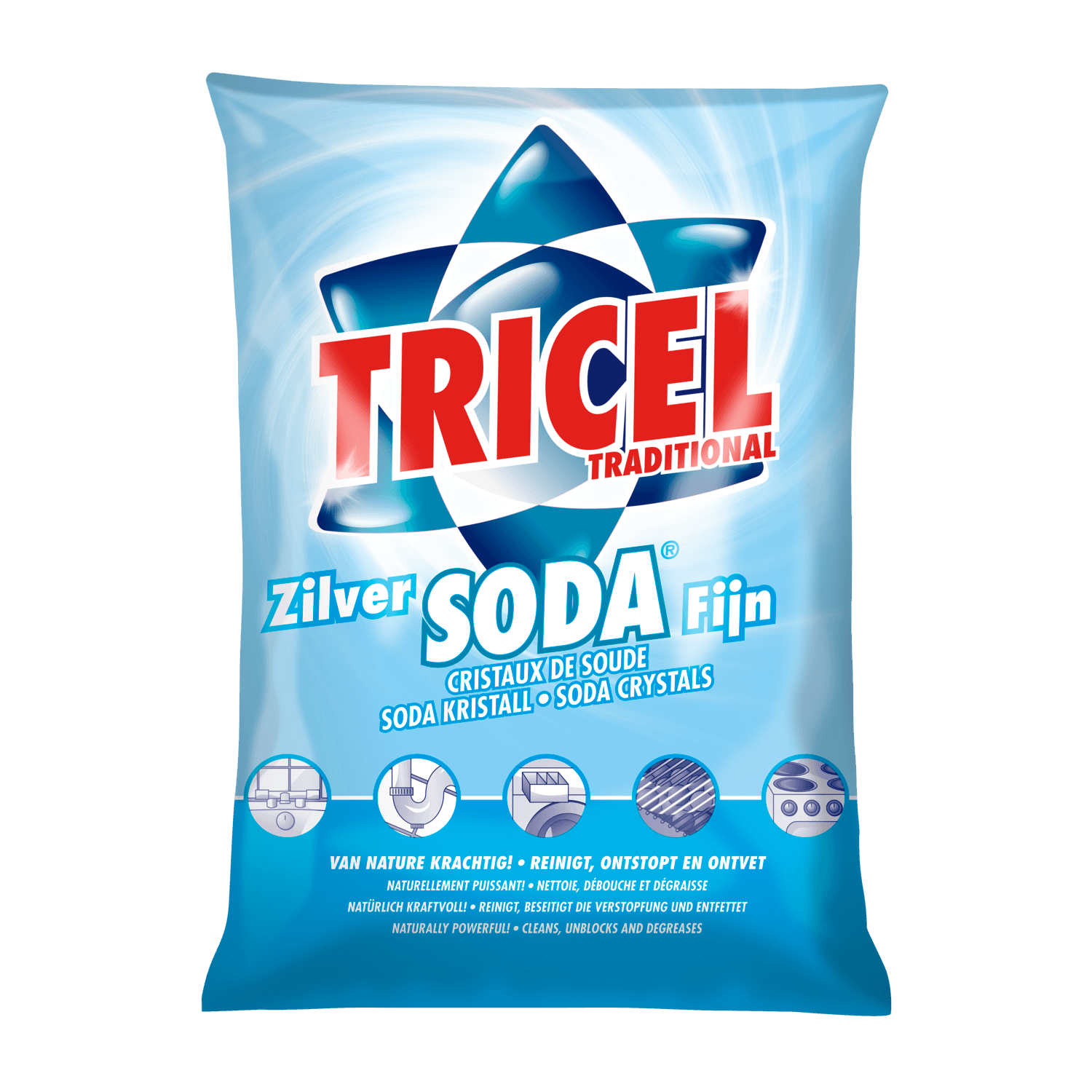 Tricel Silver soda fijn