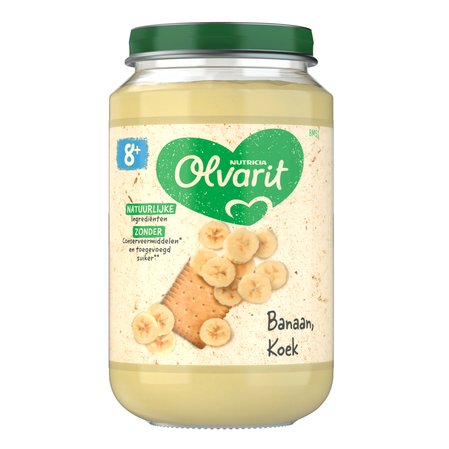 Olvarit 8+ Maanden Banaan Koek