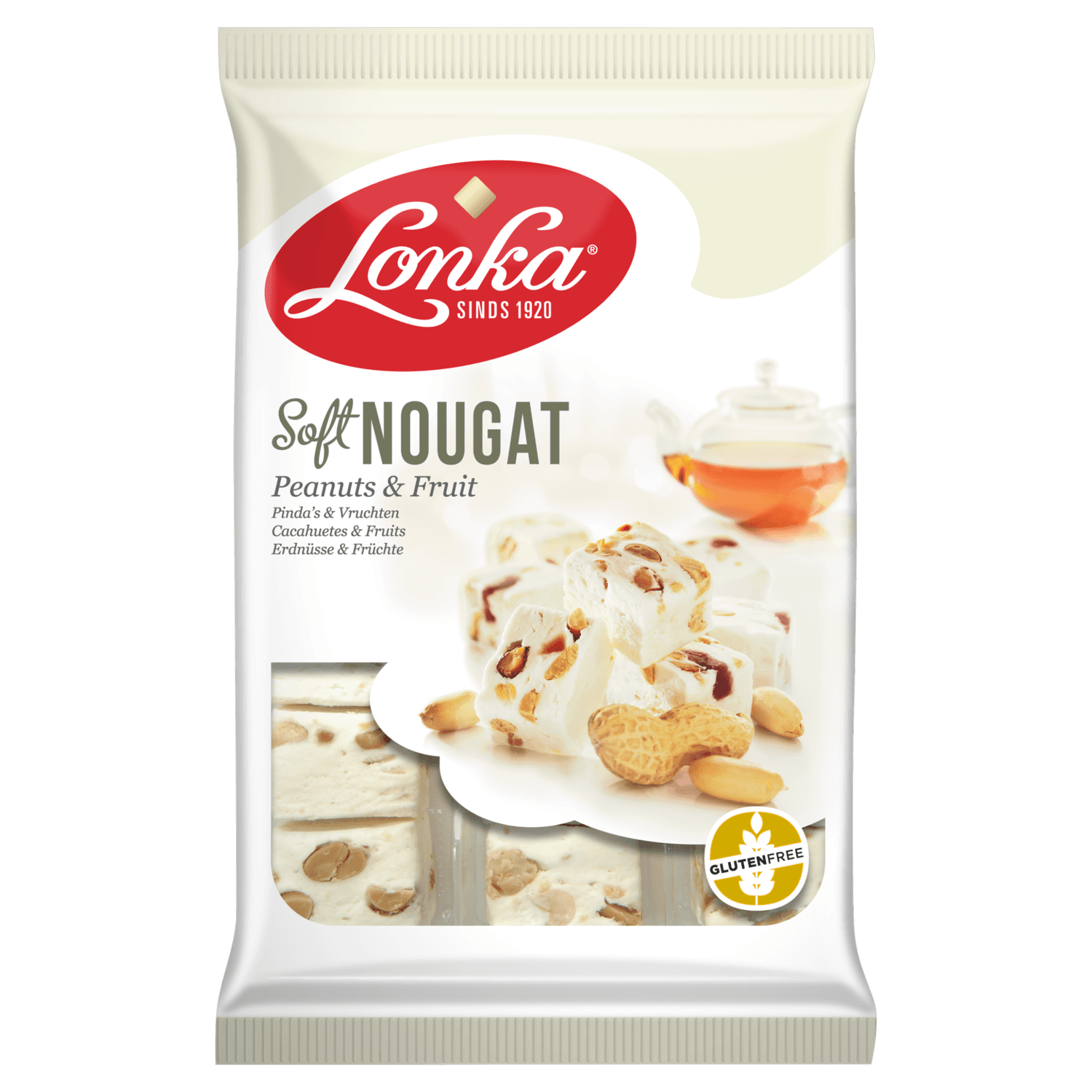 Lonka Soft nougat pinda-vruchten